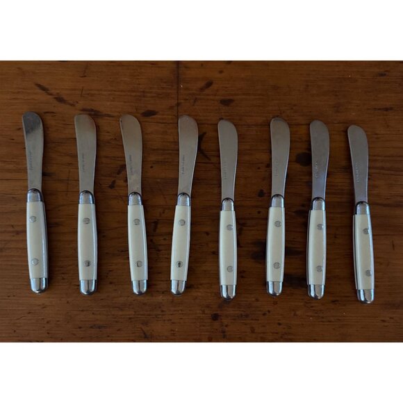 8-Piece Stainless Steel Butter Spreader Cheese Knife Set 6 1/4" - Picture 1 of 2